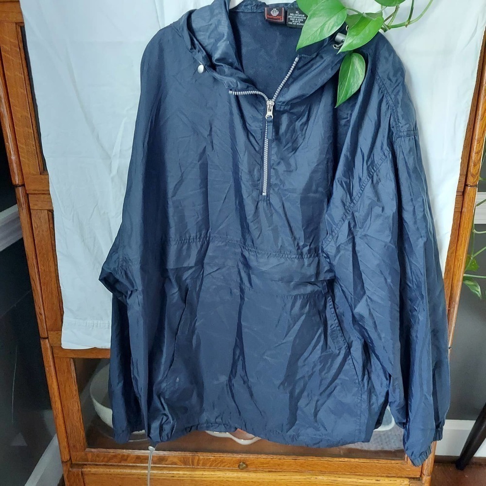 Foot Locker Men's Rain Jacket, Size XL, Blue